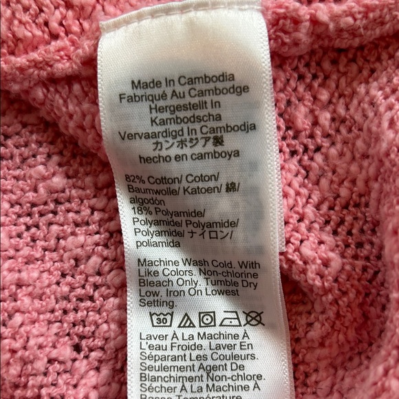 J. Crew Pink V-Neck Sweater for Women Size S - Picture 4 of 4